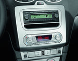 Original Ford Einbaublende für DIN-Audiosysteme, Asphaltgrau