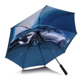 Ford Mustang XL Regenschirm mit Automatikfunktion und Windproof-System 130⌀cm