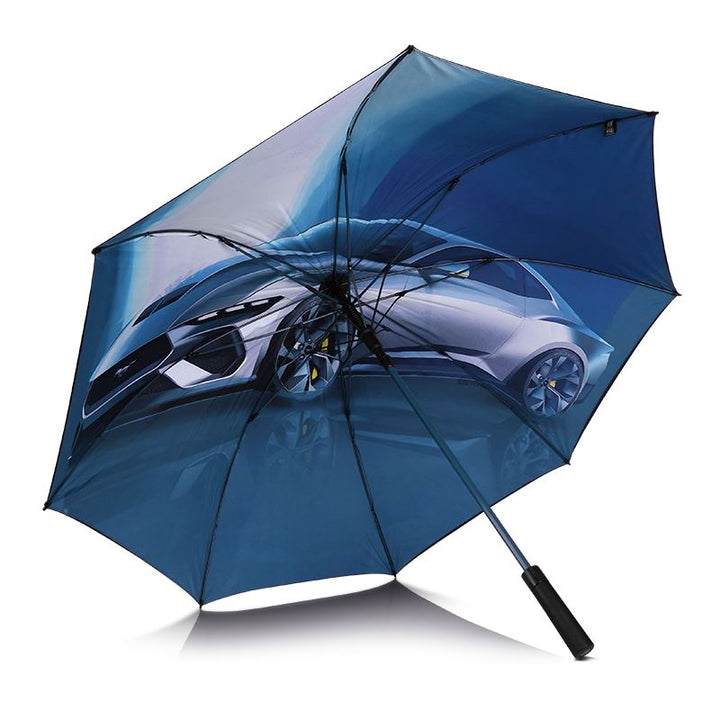 Ford Mustang XL Regenschirm mit Automatikfunktion und Windproof-System 130⌀cm