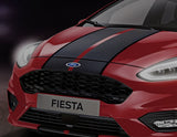 Ford Fiesta ab 2017 Zierstreifen für Motorhaube, schwarz 2375796