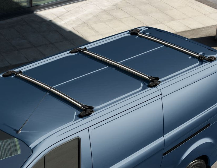 Integrierter und klappbarer Dachgrundträger inklusive Einbau Für Fahrzeuge mit flachem Dach, Achtung: nur für Modell von 09/2012 bis 2023