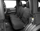 Original Ford Bronco Coverking Sitzschutz hinten, schwarzes Neopren