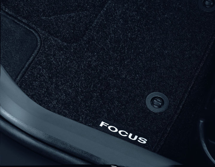 Ford Focus 2008-2011 Teppichfußmatten vorn und hinten, schwarz 1418441