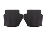 Original Ford Fiesta 2008-2012 Allwetterfußmatten hinten, schwarz