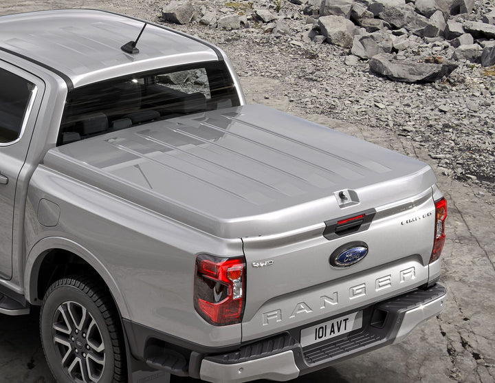 Original Ford Ranger ab 2022 Feste Laderaumabdeckung 1-teilig, Moondust Silber