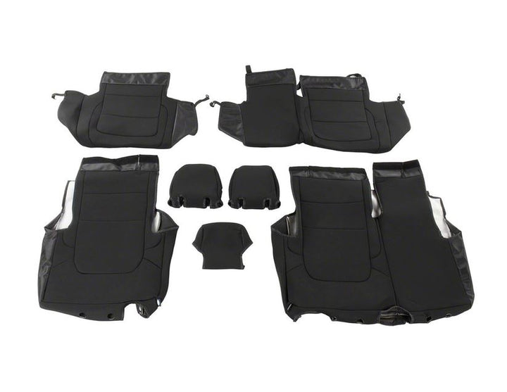 Original Ford Bronco Coverking Sitzschutz hinten, schwarzes Neopren