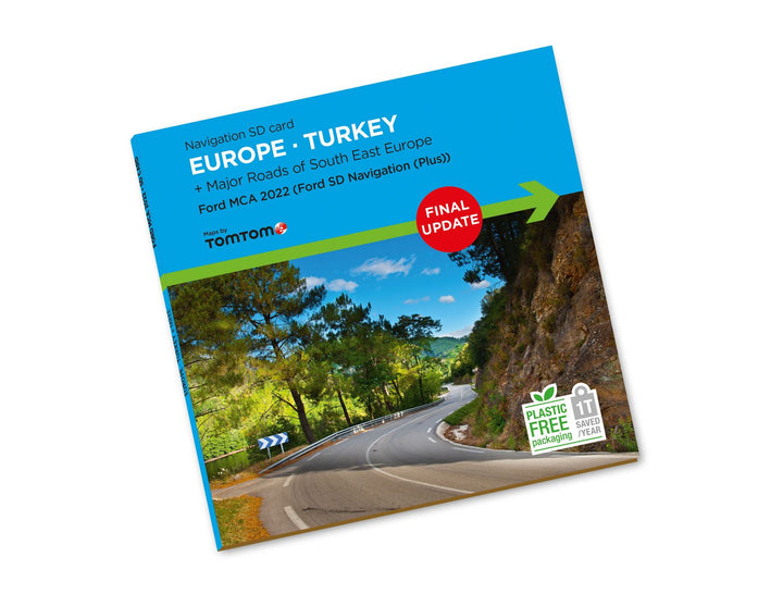 TomTom* Navigationssoftware für Original Ford MCA Navigationssystem