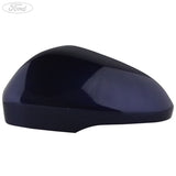 links Außenspiegelgehäuse Abdeckung Deep Impact Blue Metallic