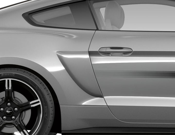Original Ford Mustang ab 2015 Seitliche Lufthutzen mattschwarz
