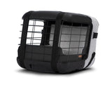 4pets®* Caree Transportbox für Katzen&Hunde, Beifahrer- oder Rücksitz, Cool Grey