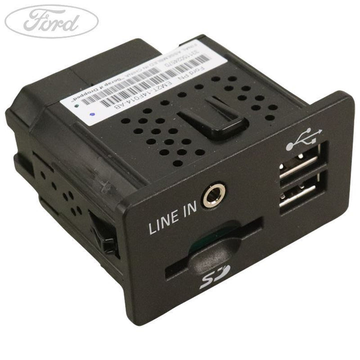 Original Ford Edge Connect Kuga S-Max Media Hub,Inc USB SD- und AV-Anschlüsse 15-2033980