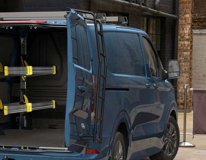 Original Ford Transit Custom ab 2023 Heckleiter, mit niedrigem Dach