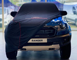 Original Ford Ranger Premium Schutzabdeckung schwarz mit rotem Futter