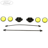 Original Ford Fiesta 2008-2012 Heckseitenleisten Befestigungsblech-Kit  1809784
