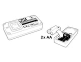 K&K* Marderabwehr M8700, schützt durch Ultraschalltöne, batteriebetrieben