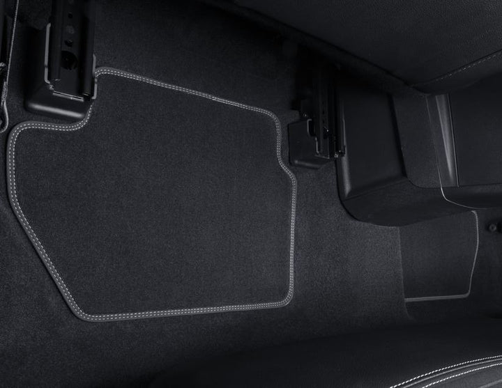 Original Ford Ecosport 2017-2023 Velours-Teppichfußmatten vorn & hinten, schwarz