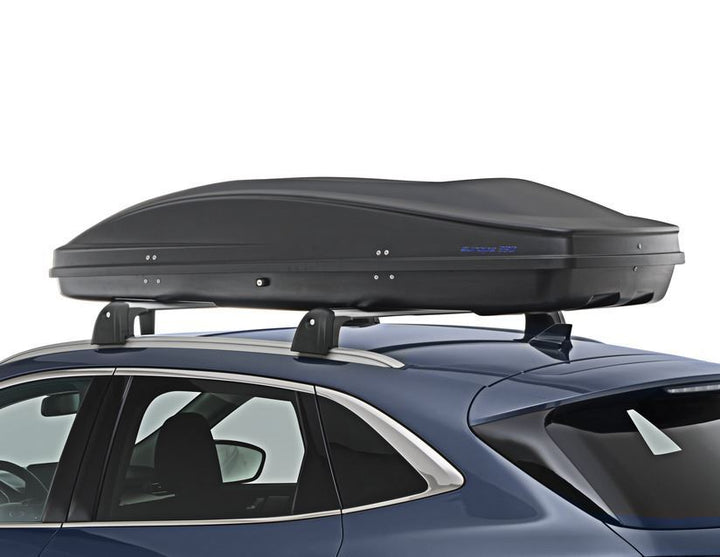Ford S-MAX 2015-23 Dachgrundträger & G3 Dachbox Elegance Europe 390 Mattschwarz