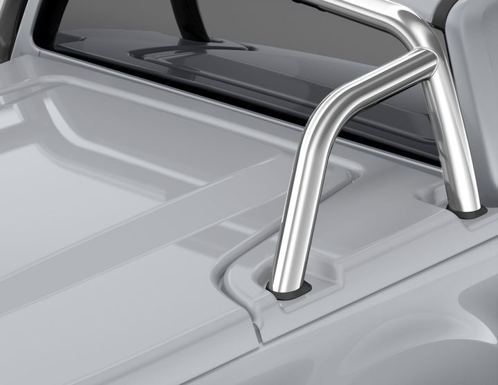 Original Ford Ranger Feste Laderaumabdeckung Moondust Silber