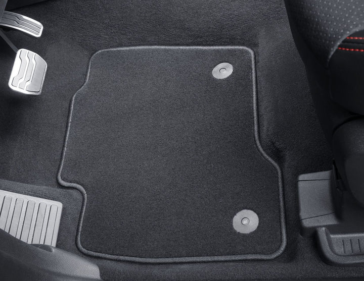 Ford S-MAX & Galaxy ab 2015 Velours-Teppichfußmatten schwarz, vorne 2169402
