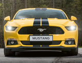Original Ford Mustang herpa print* Rallye-Streifen durchgehend, schwarz glänzend