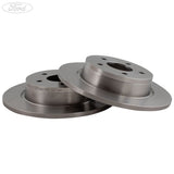 Original Ford Transit Connect Bremsscheiben hinten 280mm 5 Bolzen 1683384 - 2 Stk