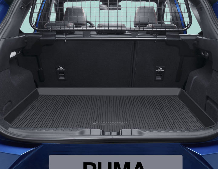 Original Ford Puma ab 2025 Schutzpaket mit Gummifussmatten für Vorne und Hinten und Laderaumwanne