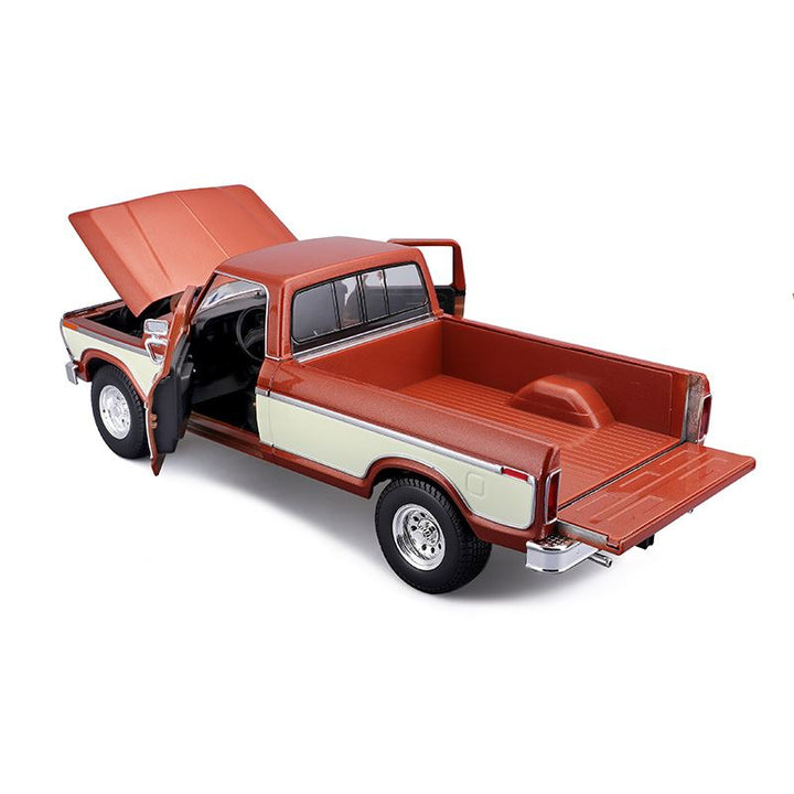 Ford F150 Pick-Up ´79 Modellauto Braun 1:18