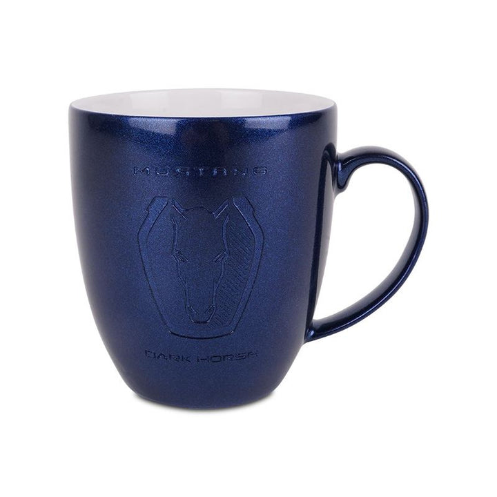 Ford Mustang Dark Horse Tasse Dunkelblau Porzellan