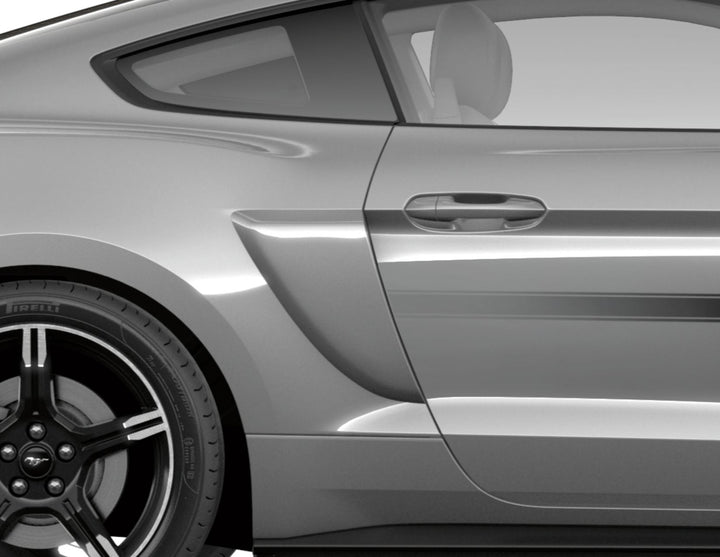 Original Ford Mustang ab 2015 Seitliche Lufthutzen mattschwarz
