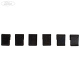Fiesta Mk3 Mk4 KA Mk1 Schmutzfänger Klammer Clip Kit 1980-