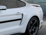 Original Ford Mustang ab 2015 Seitliche Lufthutzen mattschwarz
