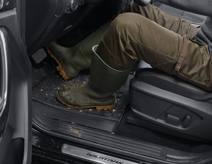 Ford Ranger ab 2011 Allwetterfußmatten, vorne&hinten, schwarz, Wannenform 2208154