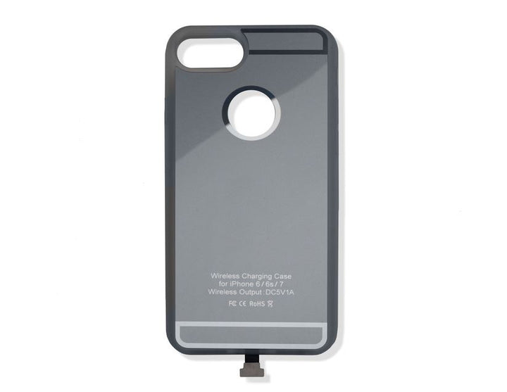 ACV* Qi-Ladehülle für das iPhone® 6+/7+, silber