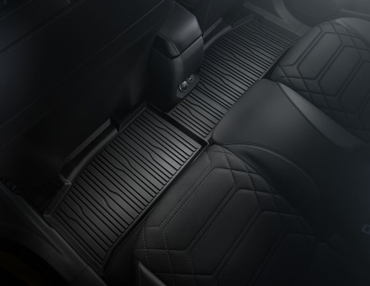 Original Ford Puma® Gummifußmatten in Wannenform mit hochstehenden Kanten,hinten