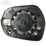 Fiesta Mk8 Tür Rückansicht Spiegel Glas Toter Winkel links