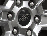 Original Ford Nabenkappe Hochglanz Ebony - Für Ford Ranger ab 06/2022