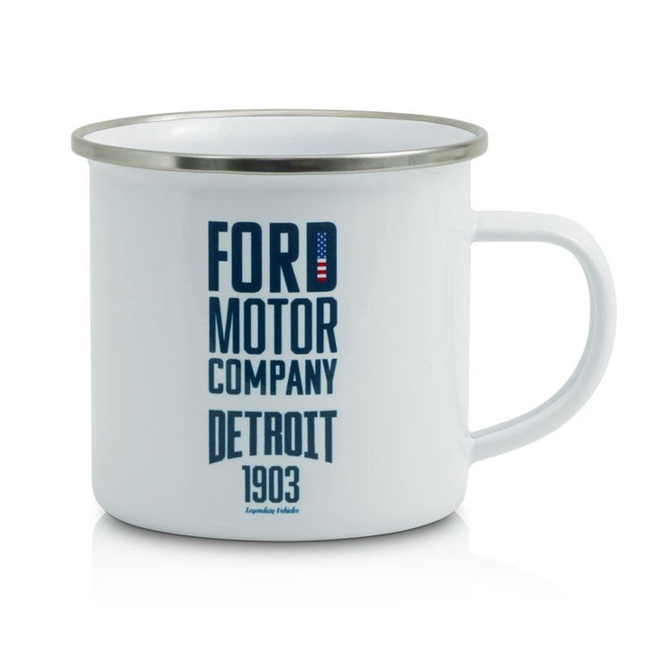 Ford Heritage Emaillebecher 0,25l