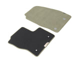 Original Ford C-MAX Velours-Teppichfußmatten vorne, grau, grauee Nubuk-Umrandung