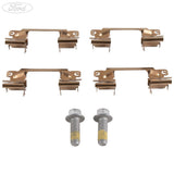 Ranger Mk4 Front Bremsbelag Anti-Rassel-Clip 2011-