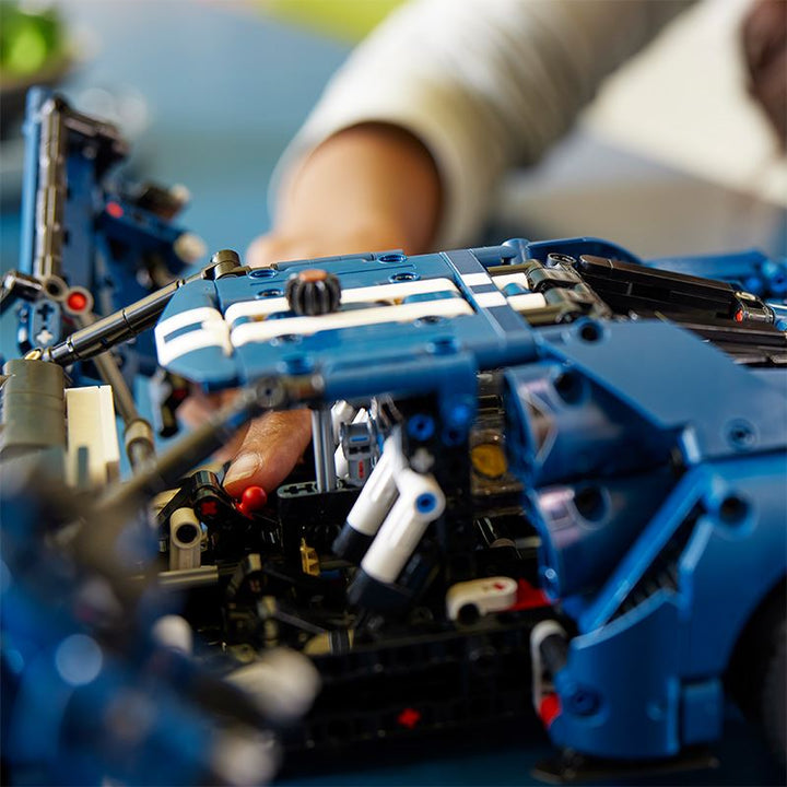 LEGO Technic Ford GT Modellbausatz Blau Maßstab 1:12