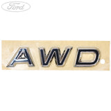 AWD selbstklebendes Typenschild