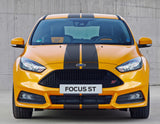 Original Ford Focus Mattschwarze Racing Stripes 2014- 2081537