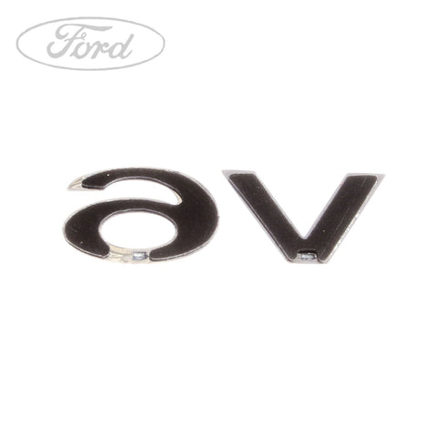 Heckklappe montiert hinten Namensschild Emblem Ford Oval